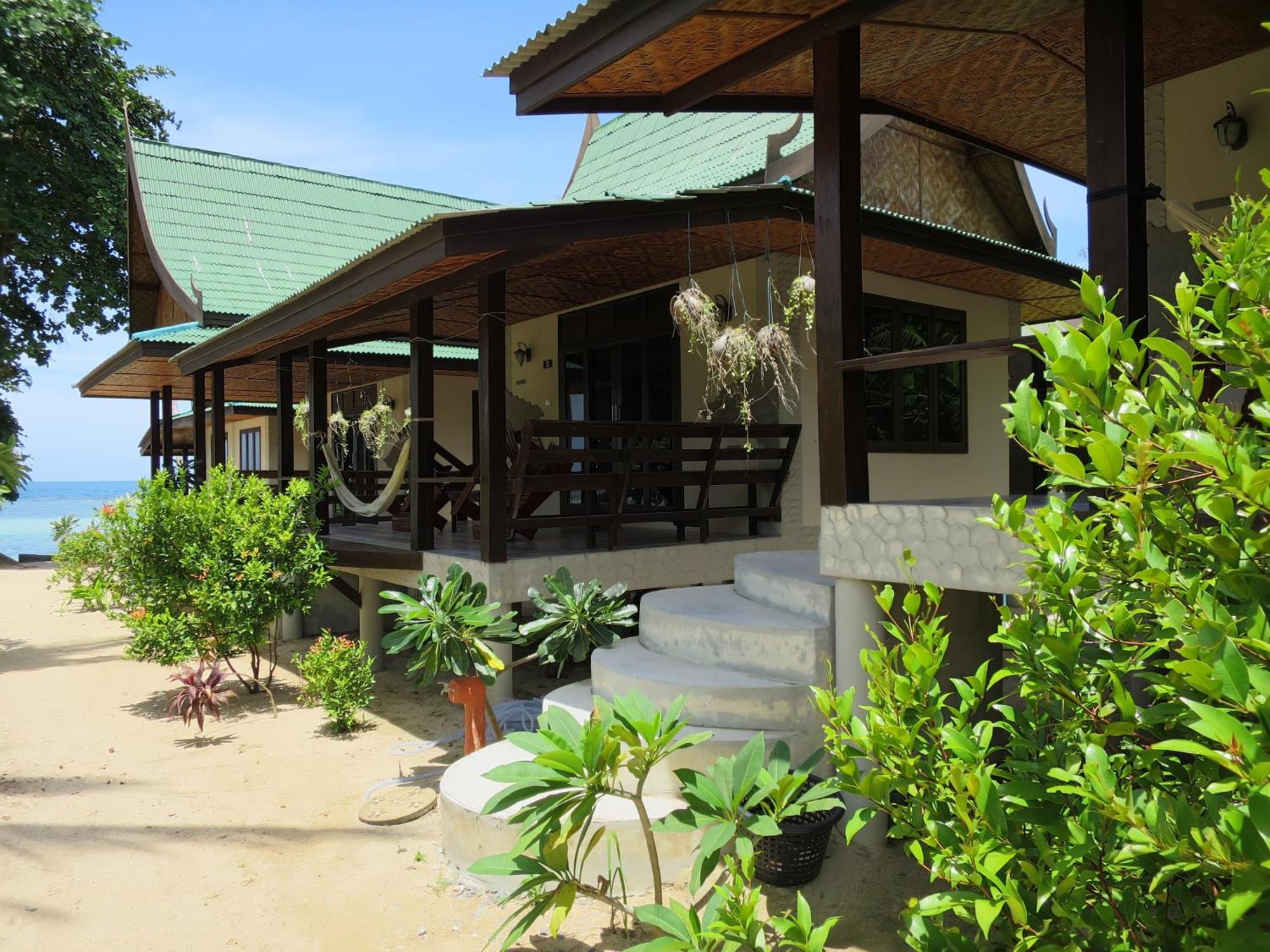 Seaflower Bungalows Srithanu Habitación foto