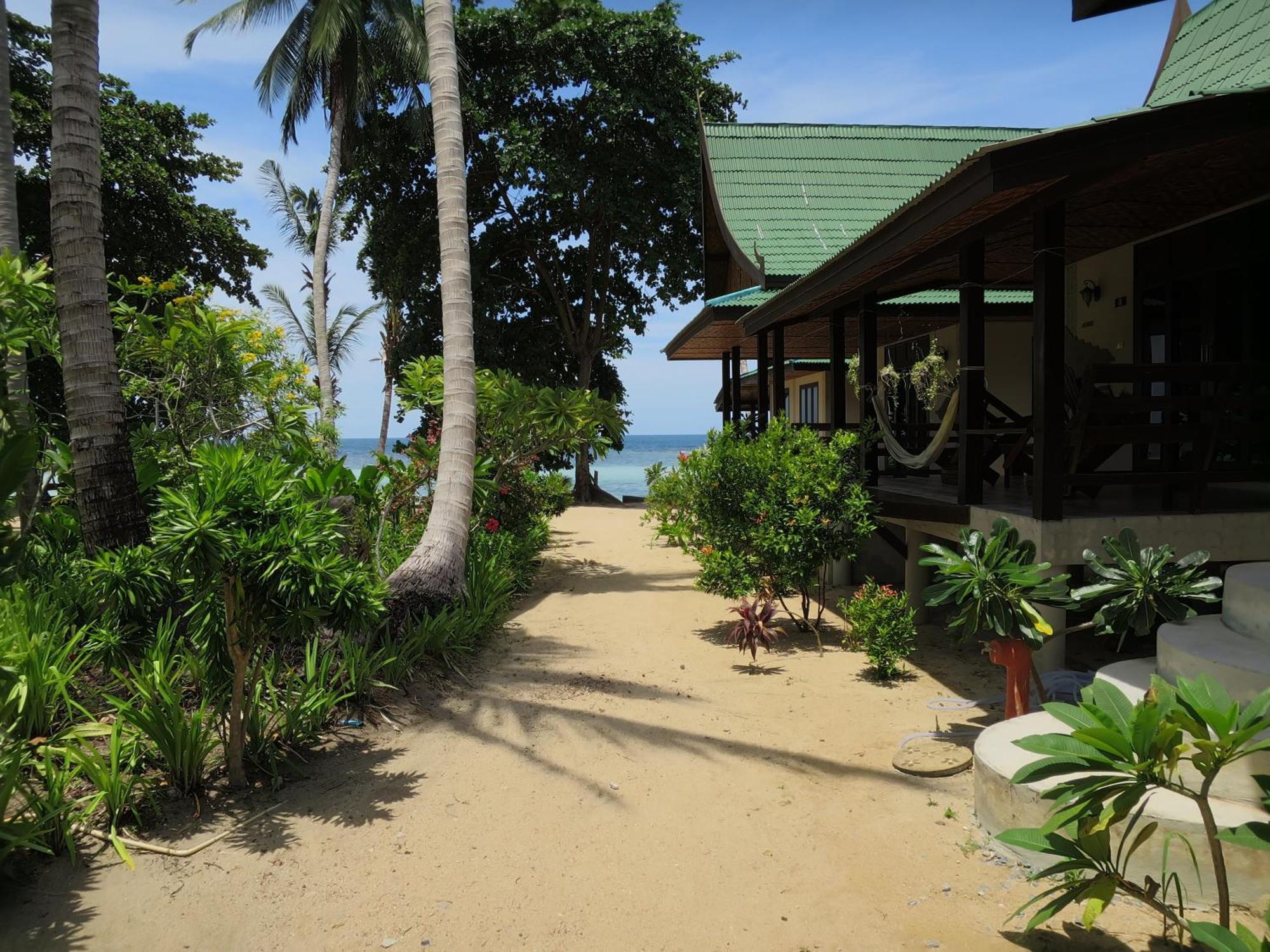 Seaflower Bungalows Srithanu Habitación foto