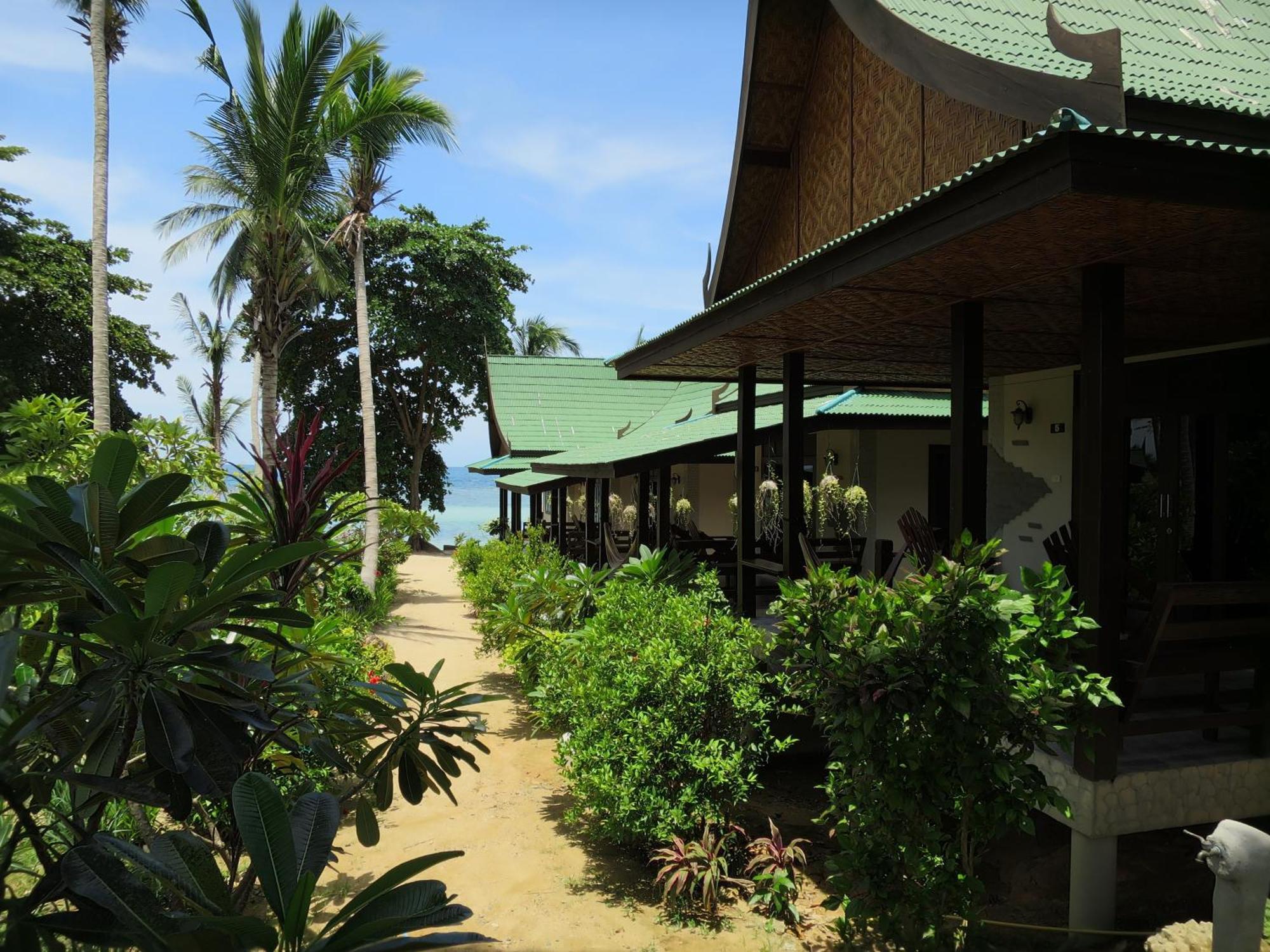 Seaflower Bungalows Srithanu Habitación foto